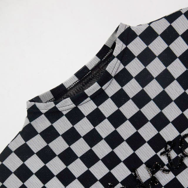Checkered Charm Top