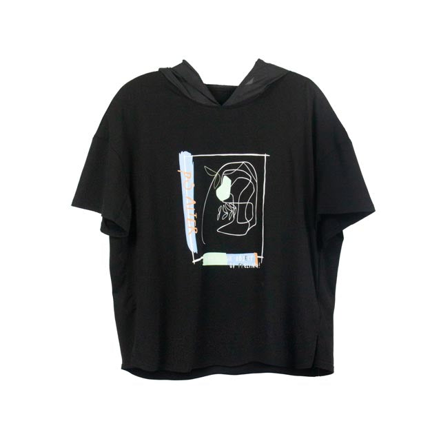 Abstract Line Art Hoodie