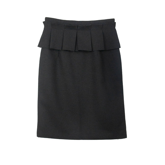 Textured Skirt with Ruffles