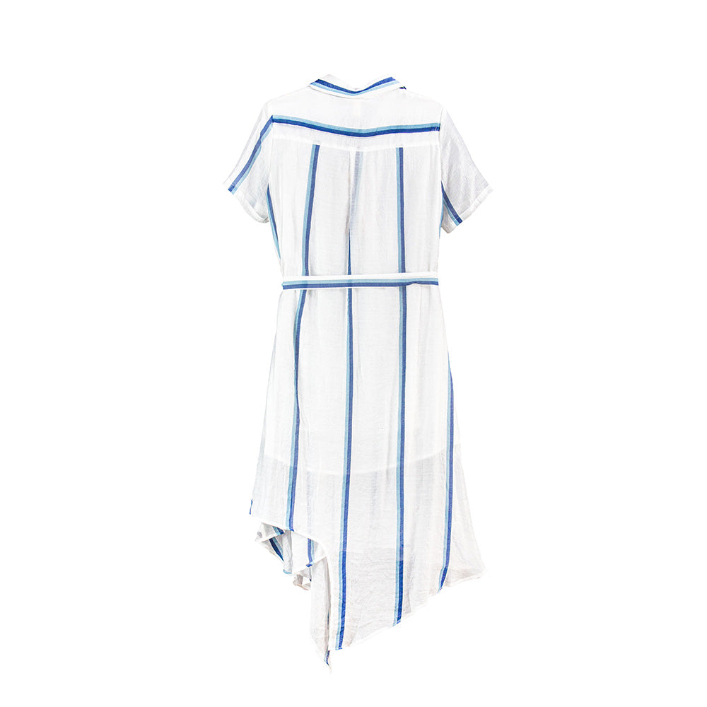 Seaside Stripe Midi Dress