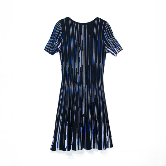 Knitted Shimmering Streaks Dress