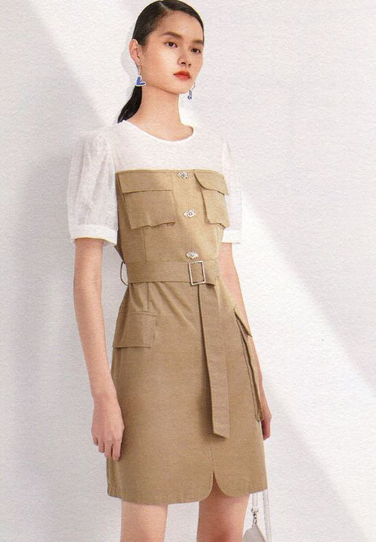 Utility Chic Cargo Dress