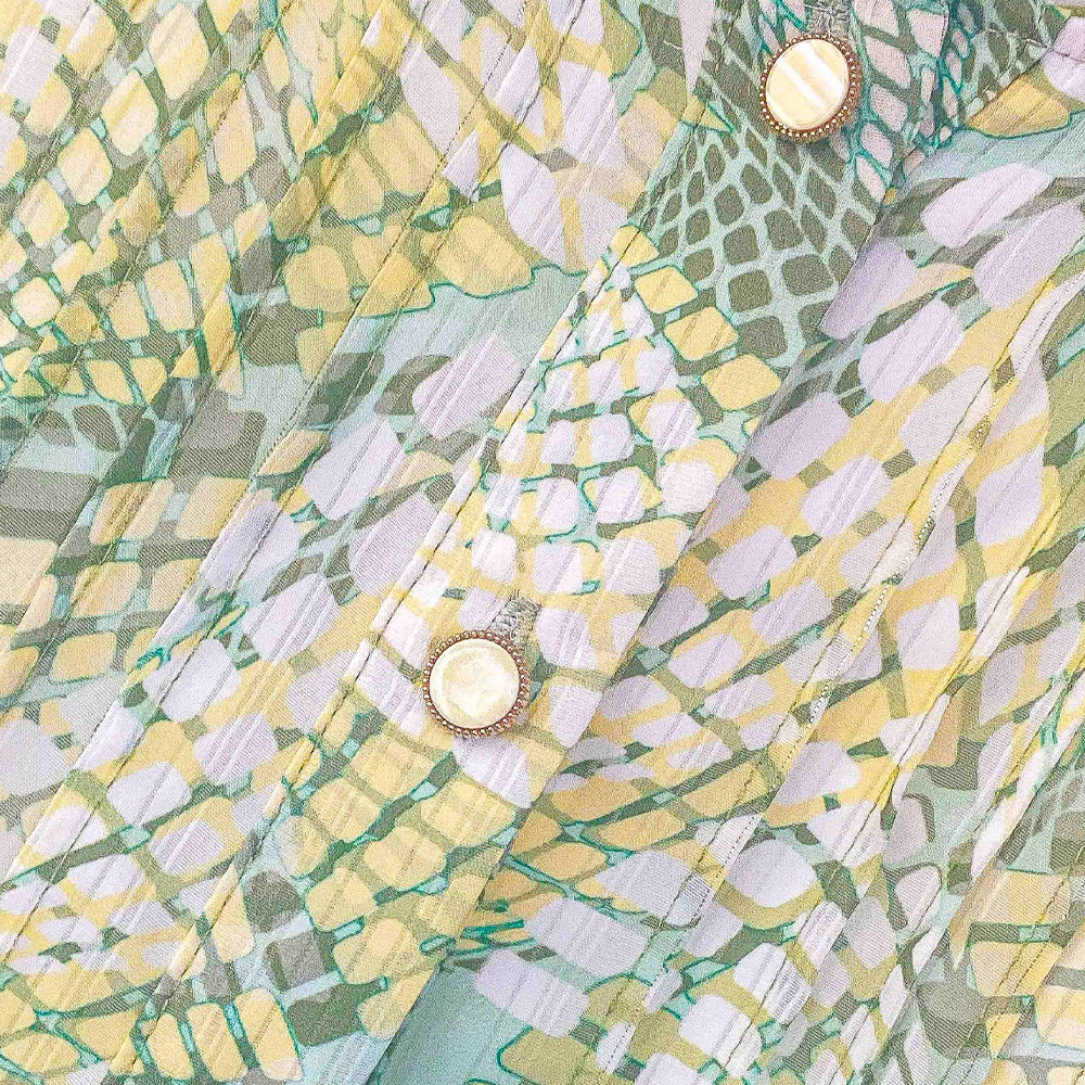Mosaic Meadow Blouse