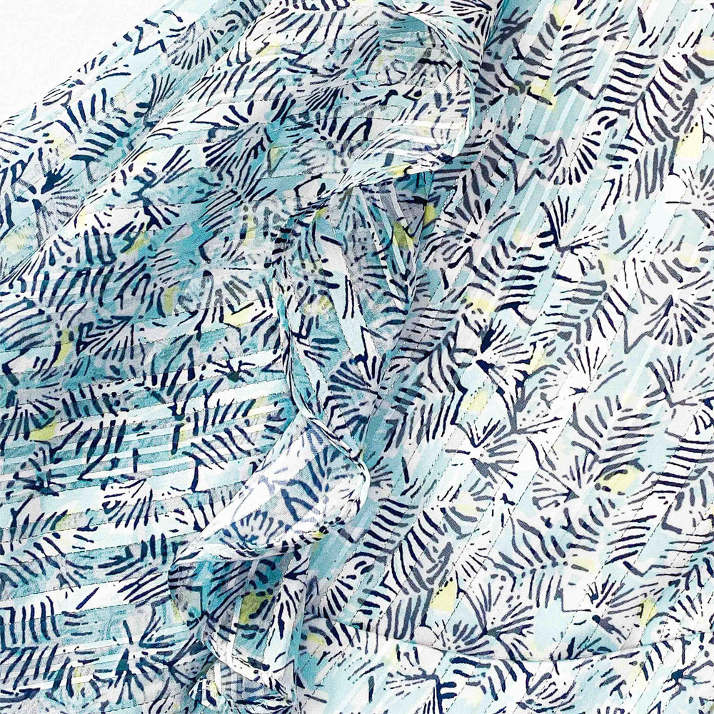 Whispering Ferns Flutter Blouse
