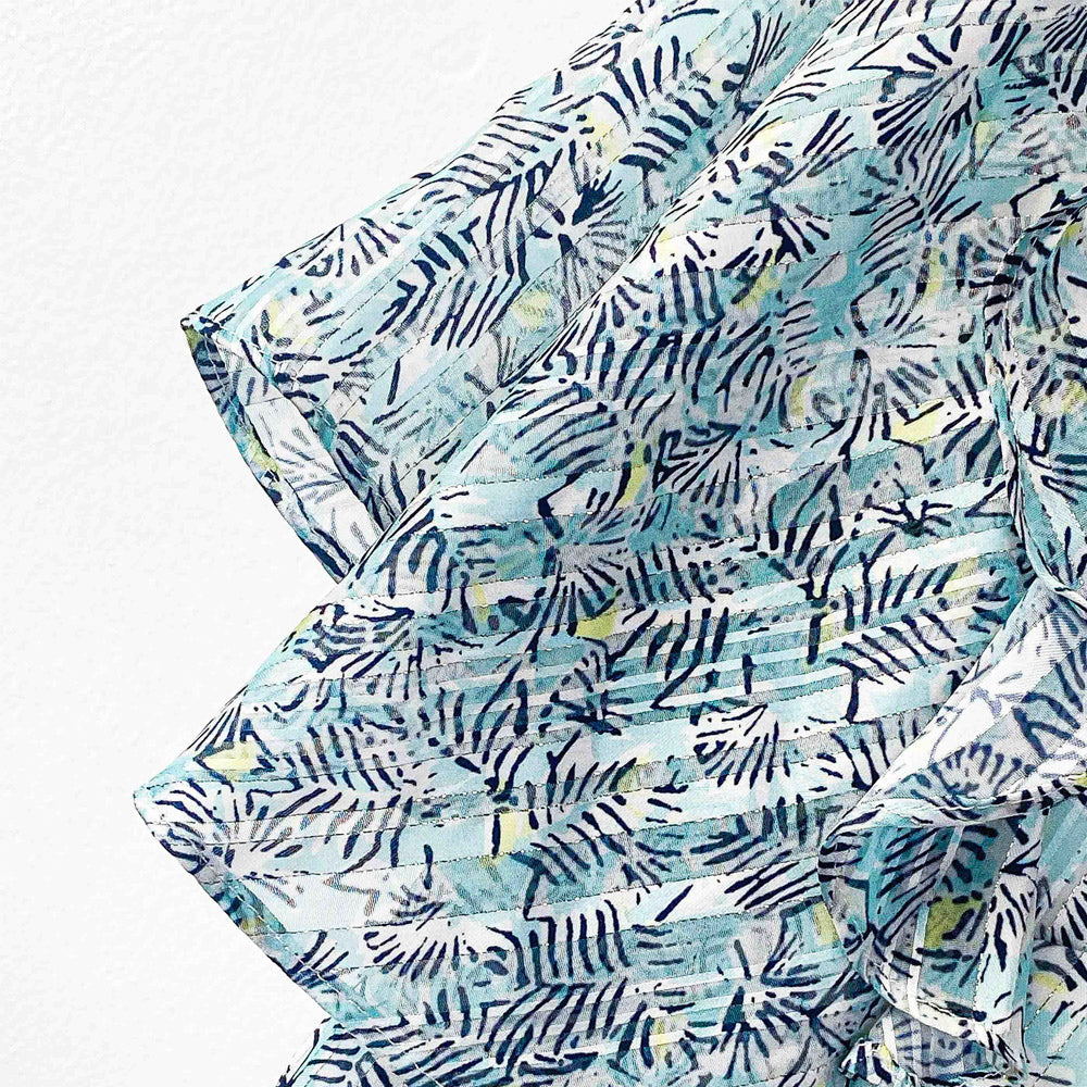 Whispering Ferns Flutter Blouse