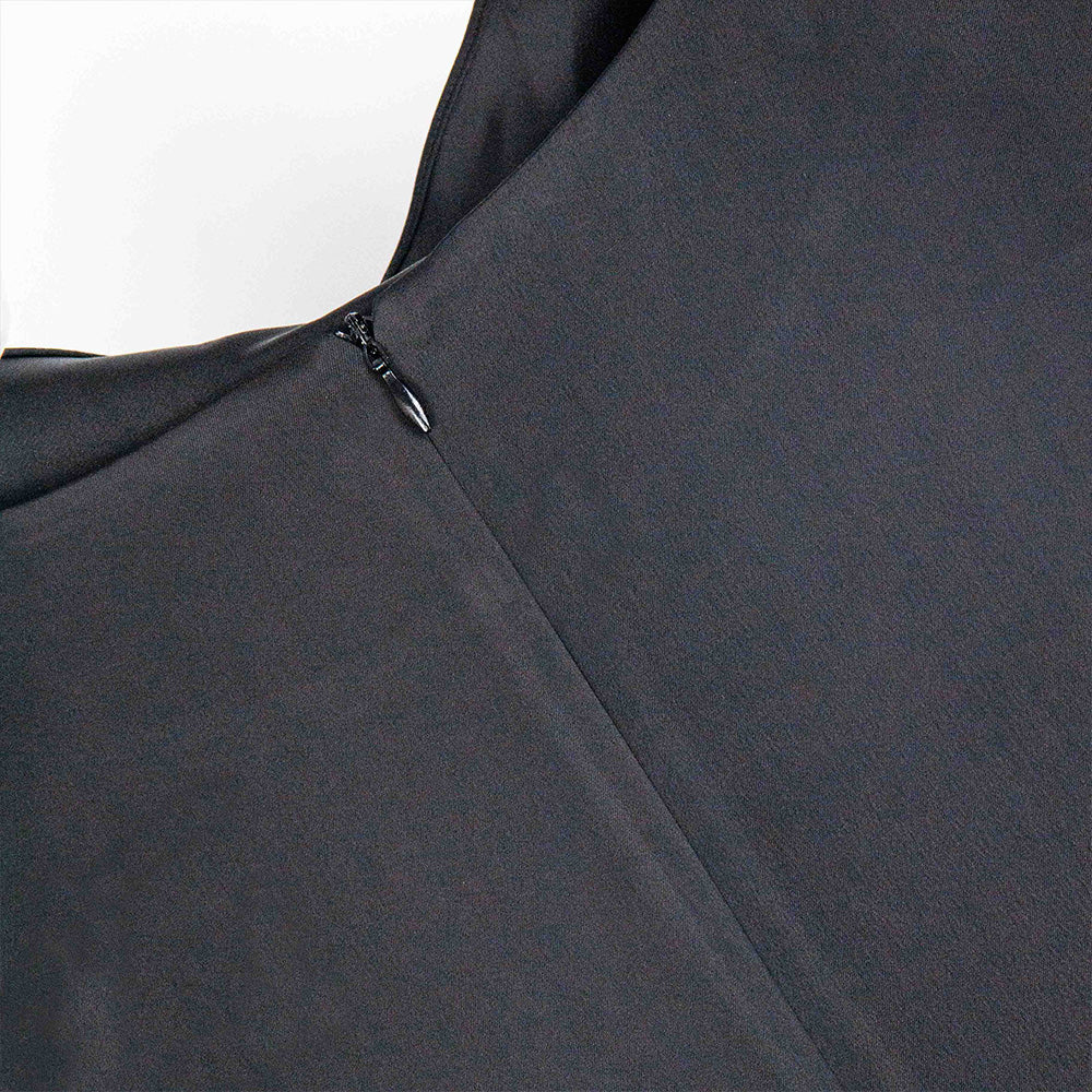 Elegant Contrast Bell Sleeve Top