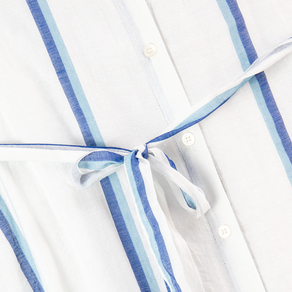 Seaside Stripe Midi Dress