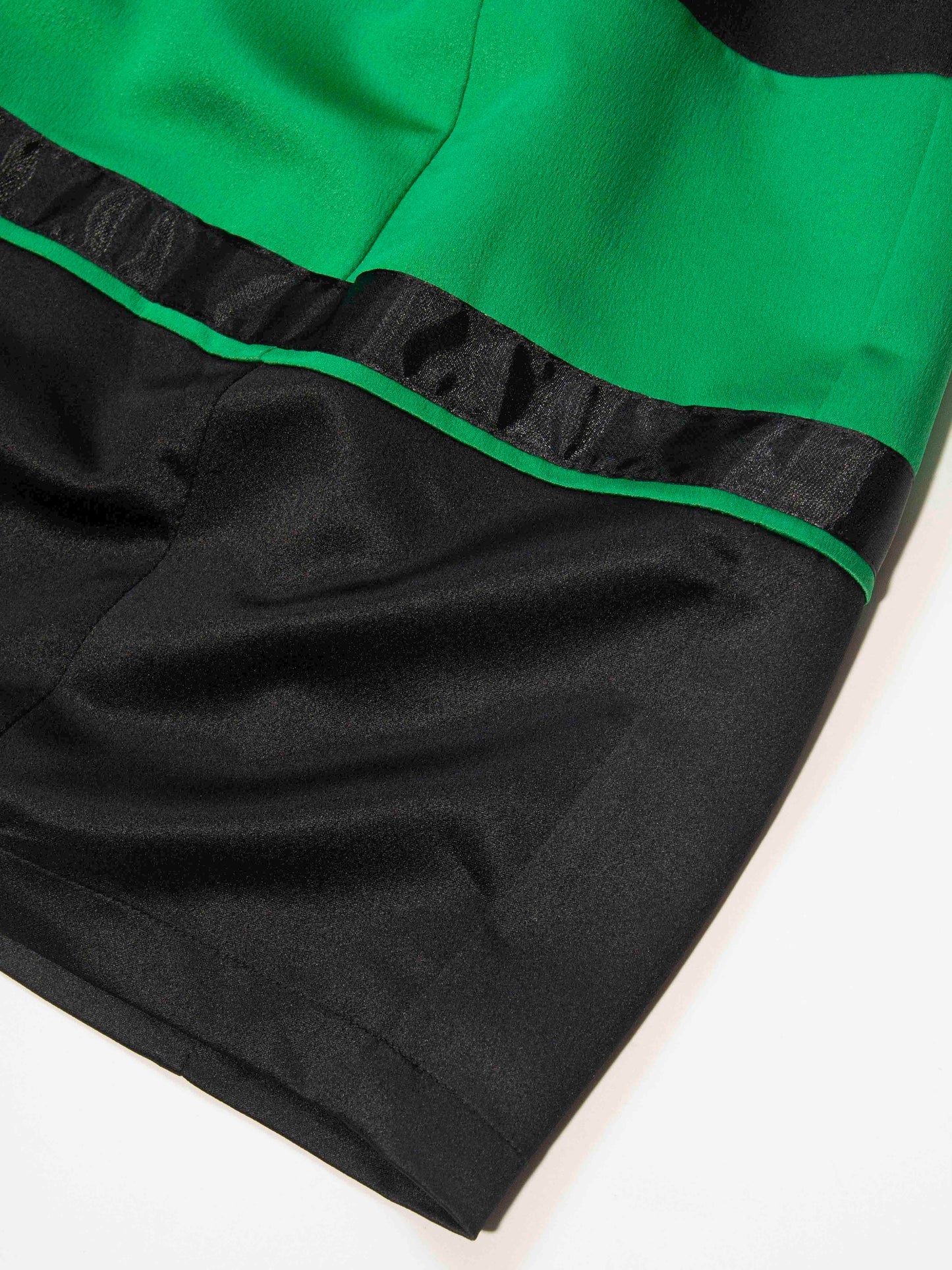 Emerald Panel Shift Dress