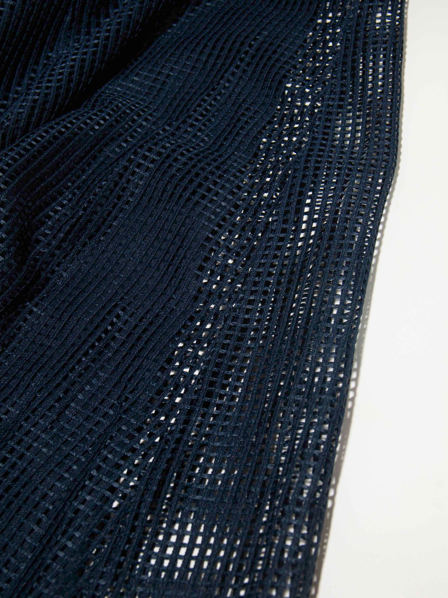 Midnight Lattice Midi Dress