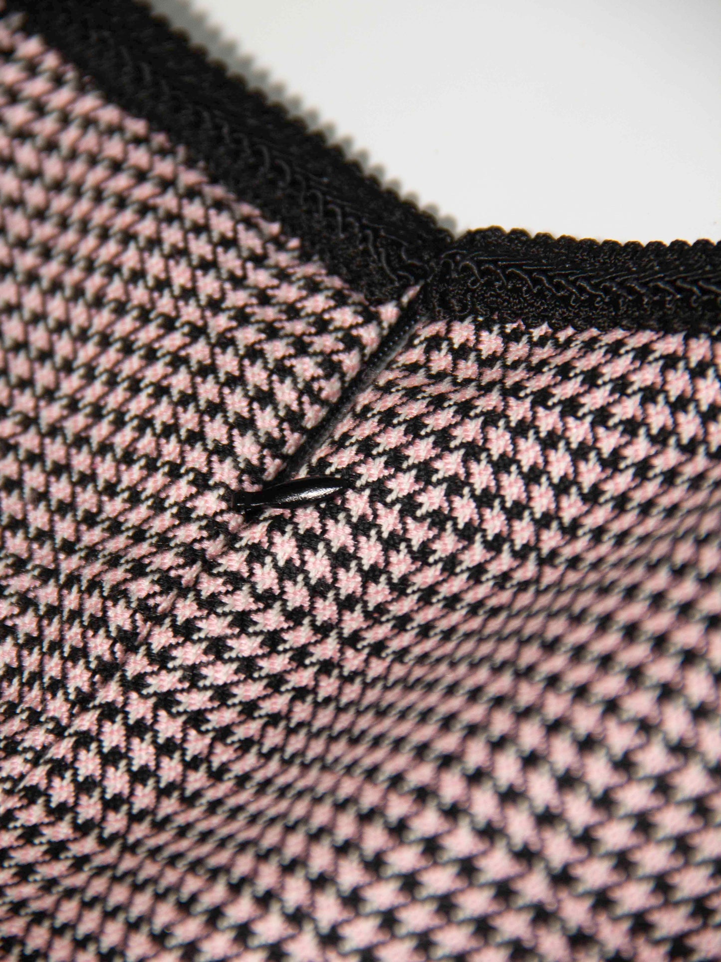 Houndstooth Sleeveless Dress