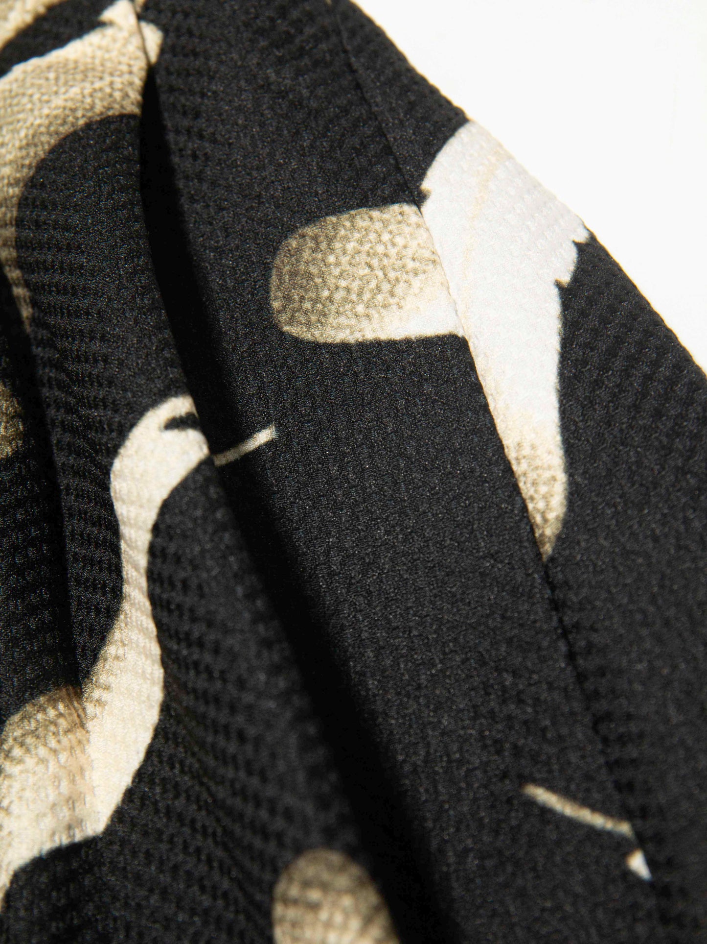 Feather Drift V-Neck Dress