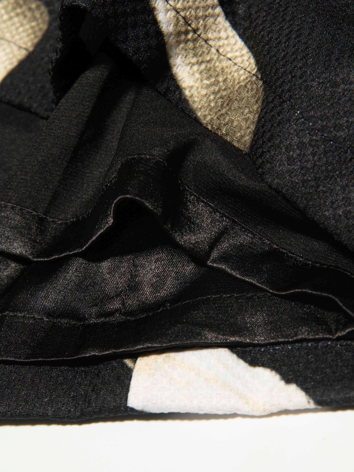 Feather Drift V-Neck Dress