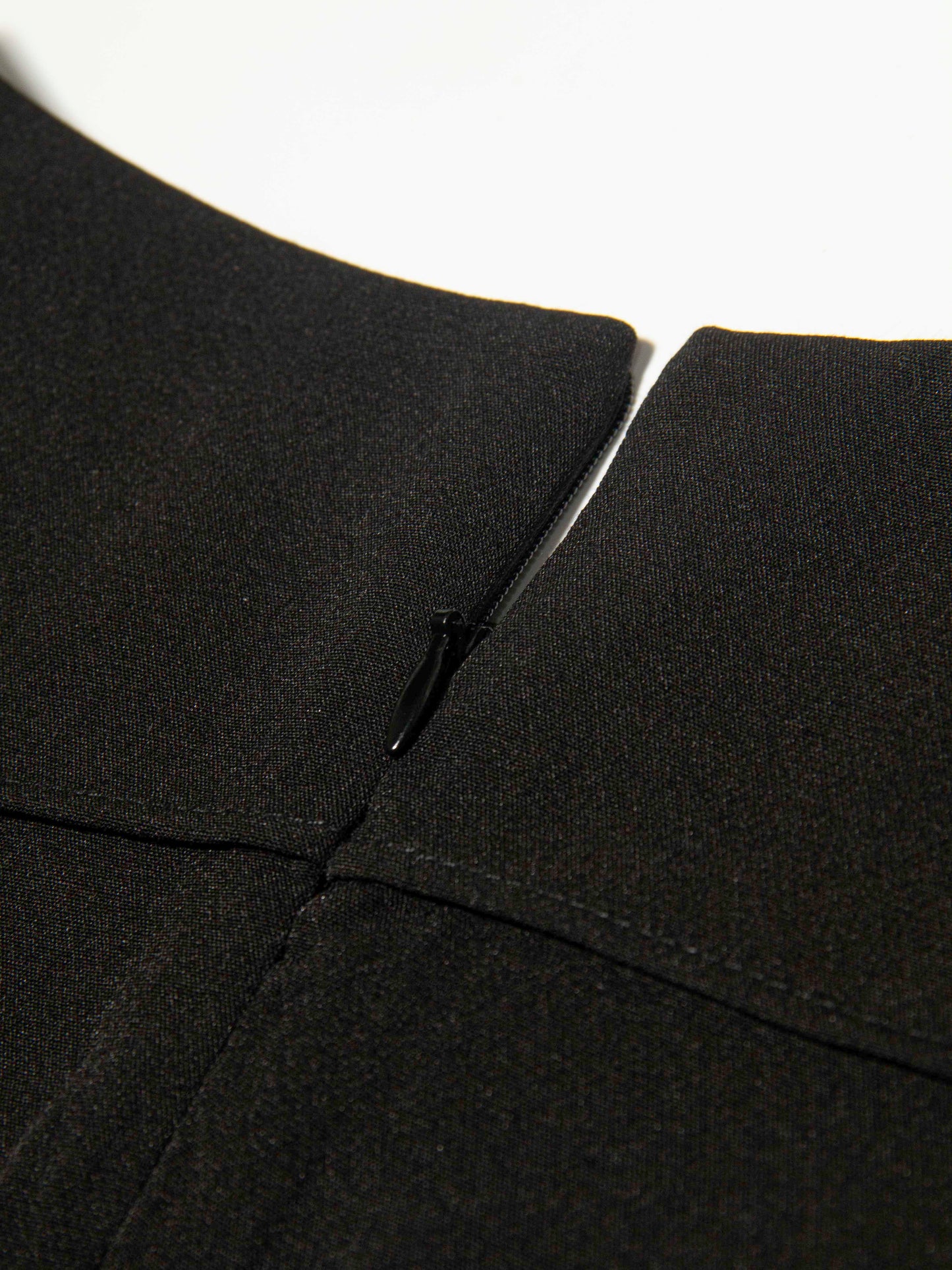 Monochrome Check Panel Dress