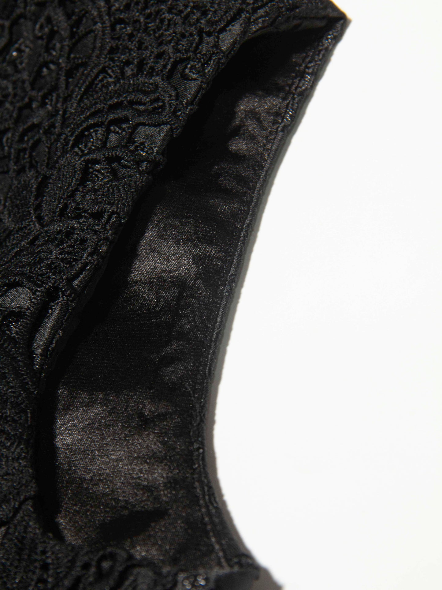 Midnight Lace Jacquard Dress
