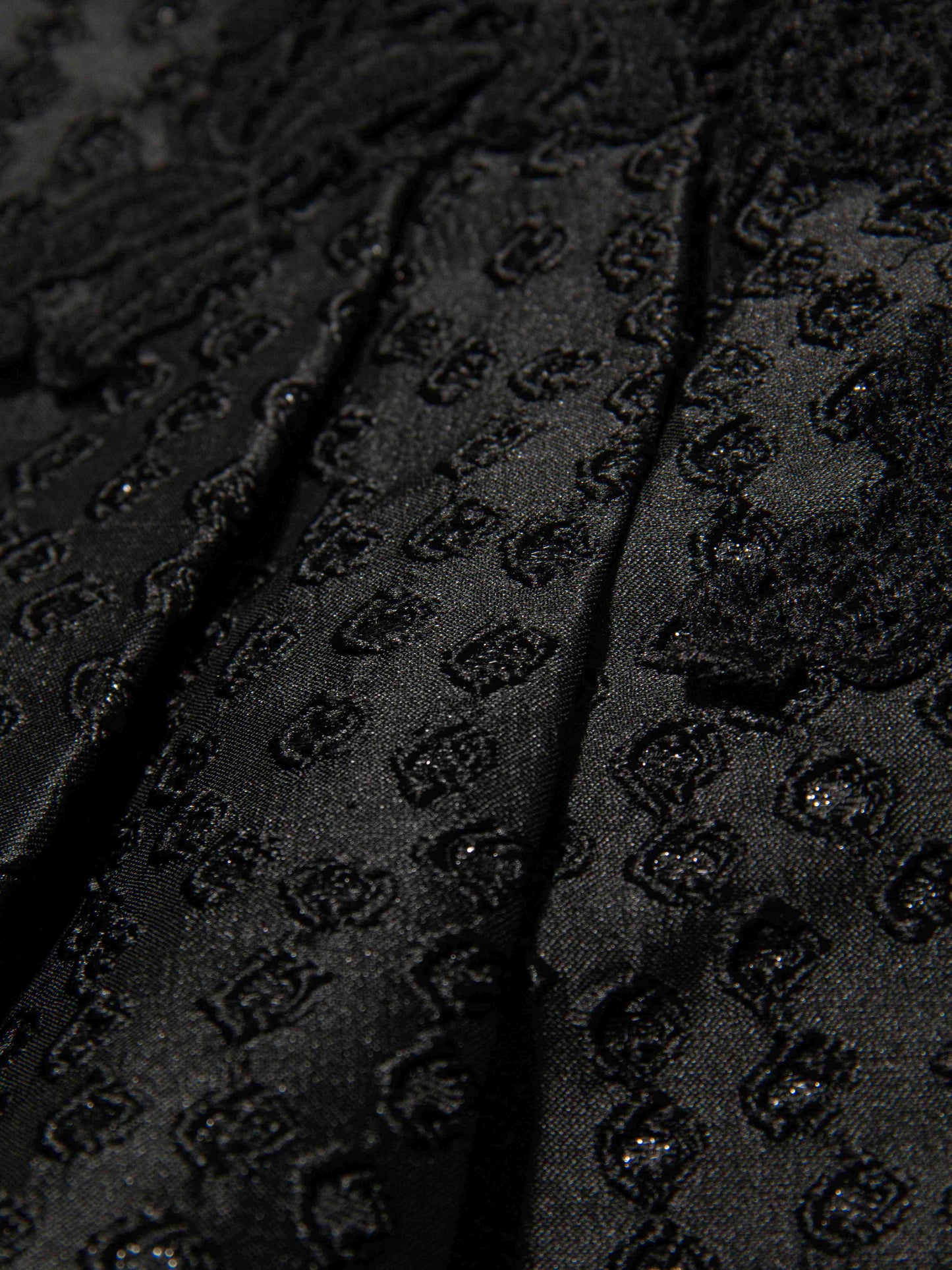 Midnight Lace Jacquard Dress