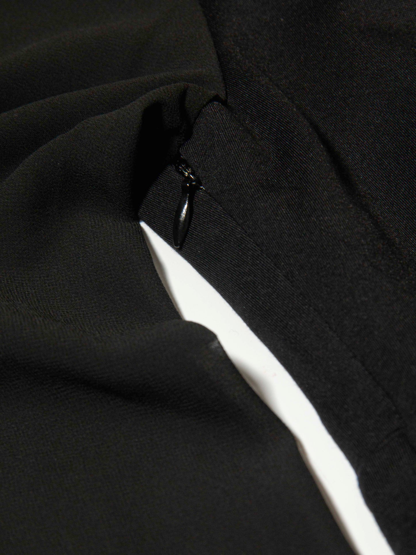 Black Sheer-Sleeve Dress