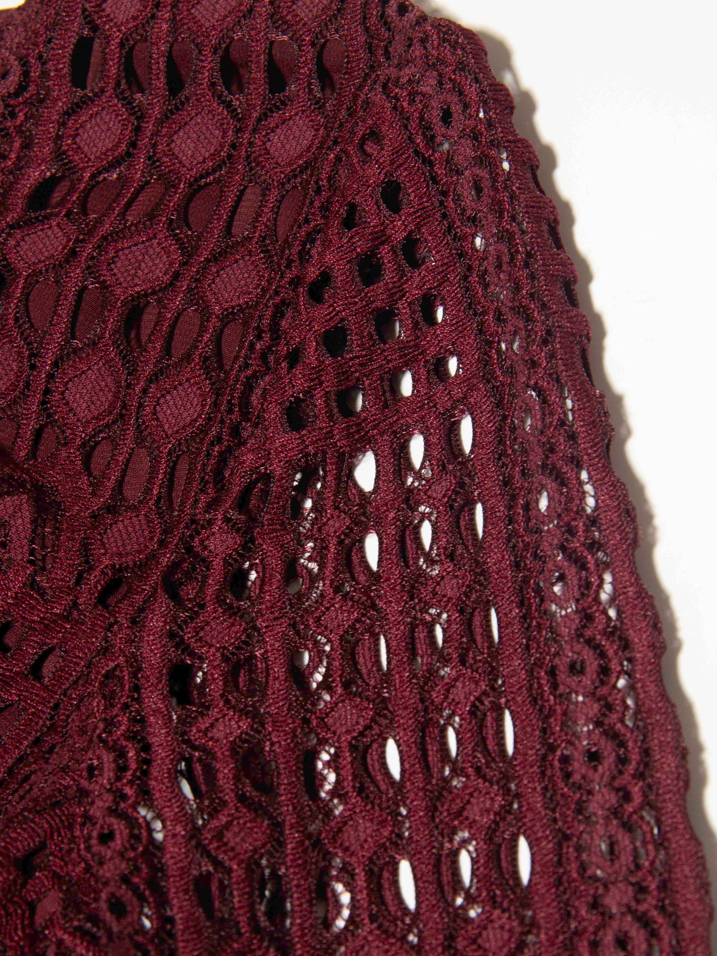 Garnet Lace Sheath Dress