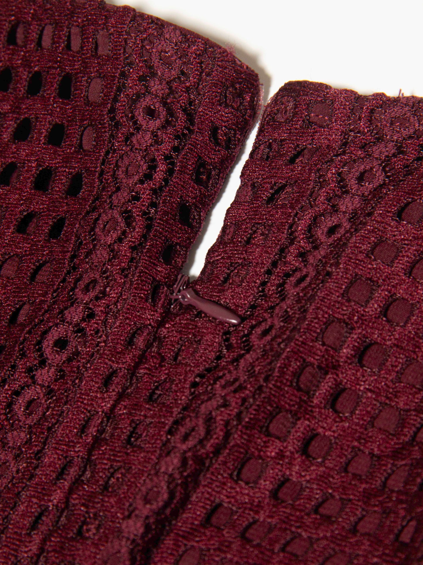 Garnet Lace Sheath Dress