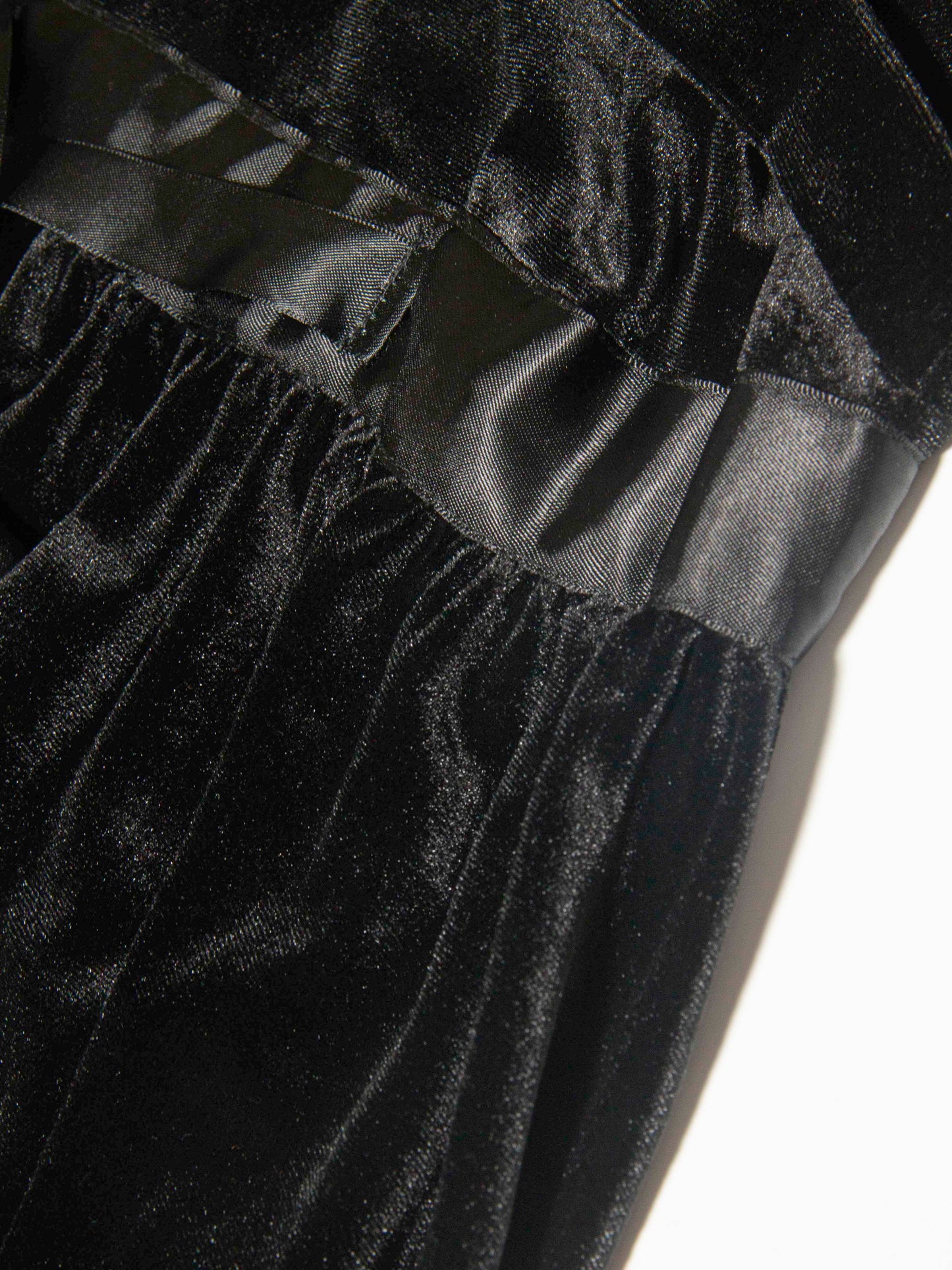 Velvet Lace Tiered Dress