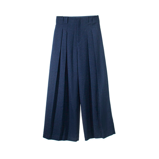 Navy Shimmer Slacks