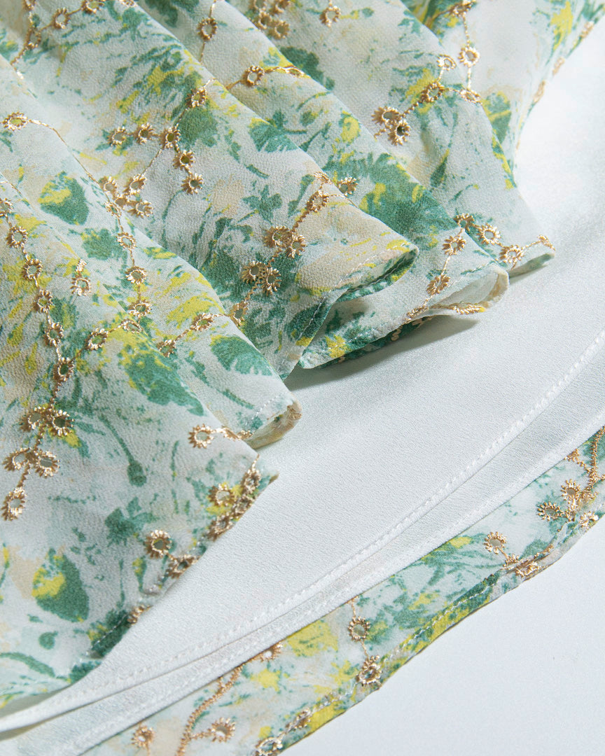 Golden Bloom Dress