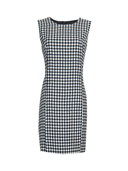 Monochrome Elegance Dress