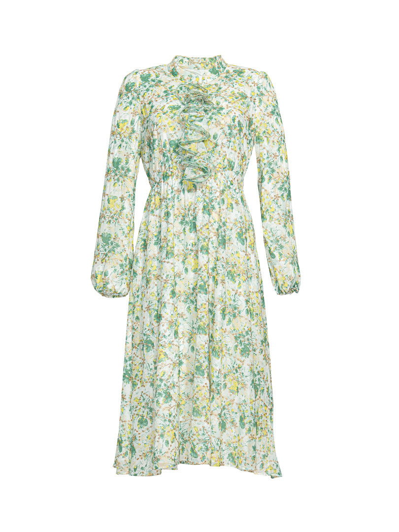 Golden Bloom Dress