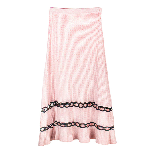 Soft Bloom Knitted Skirt