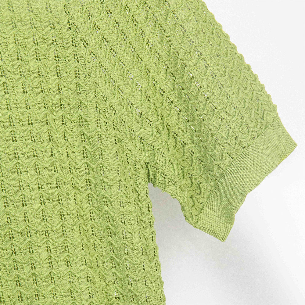 Lime Green Knitted Top
