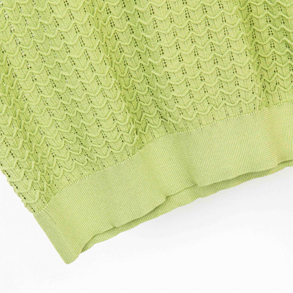 Lime Green Knitted Top