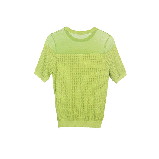 Lime Green Knitted Top