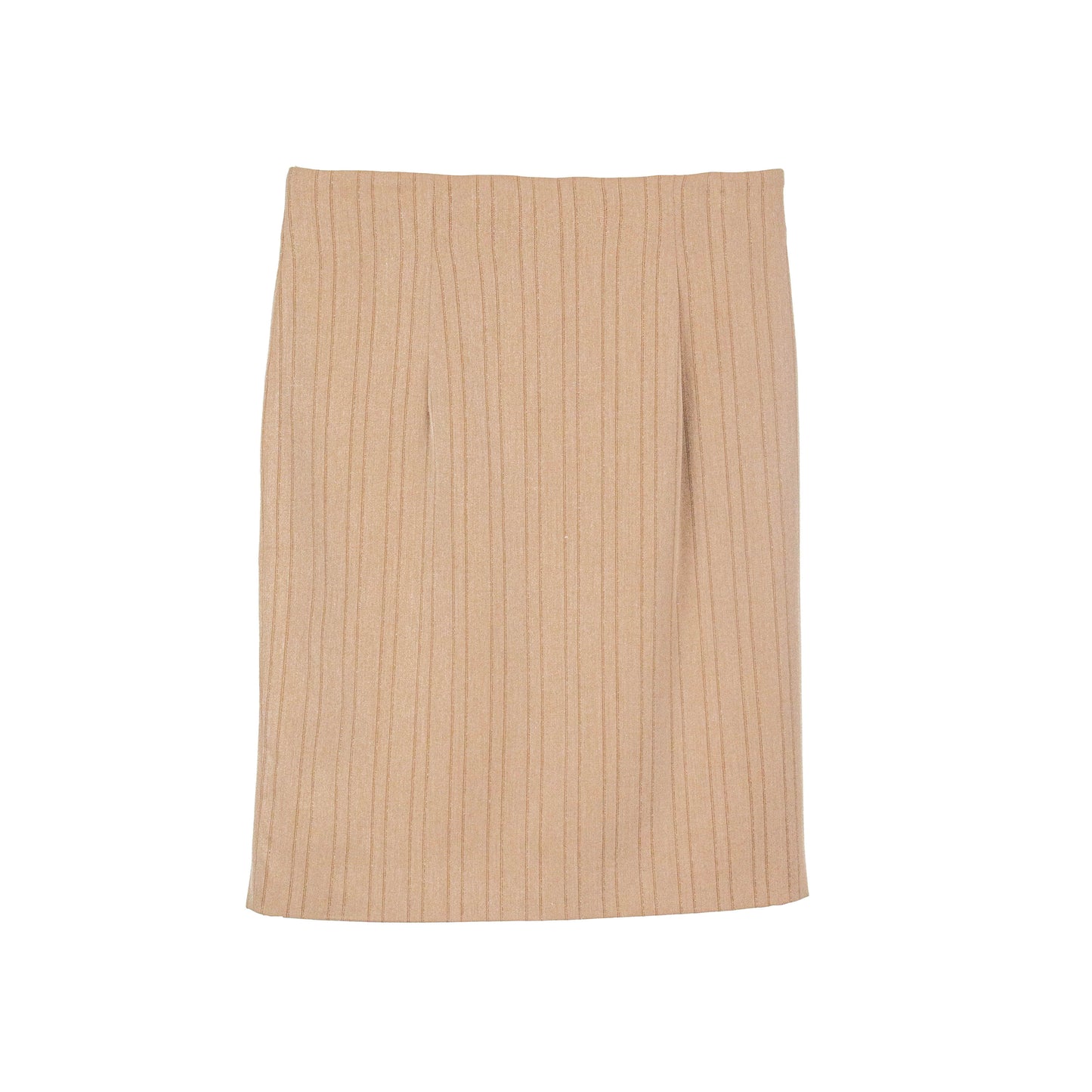Pinstriped Pencil Skirt