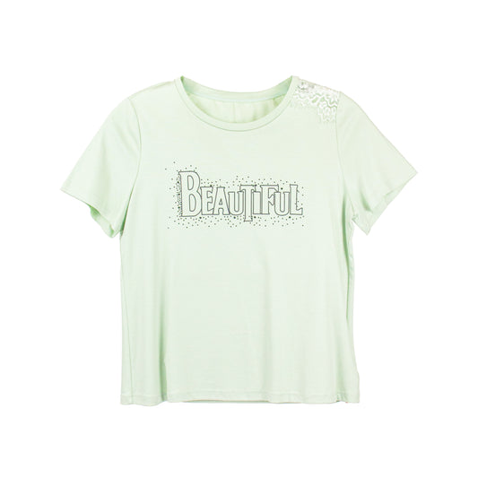 Beautiful Lace Accent Tee