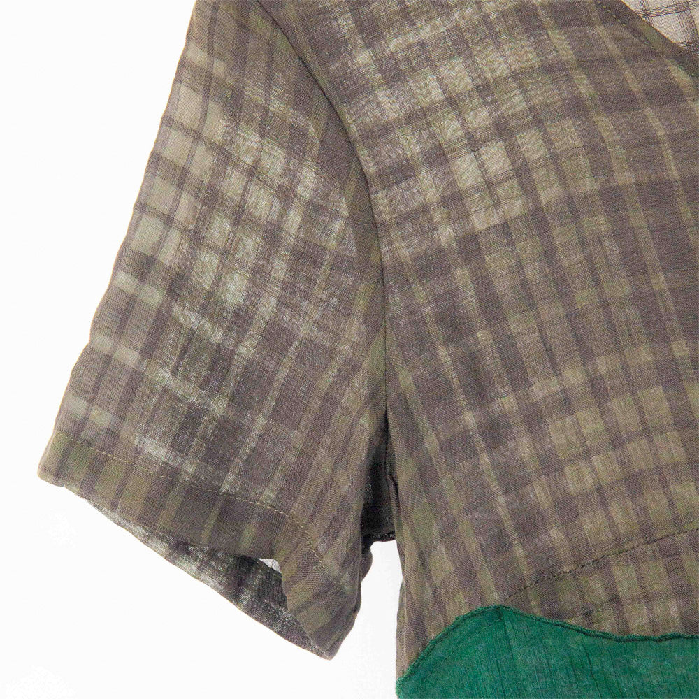 Plaid Serenity Top