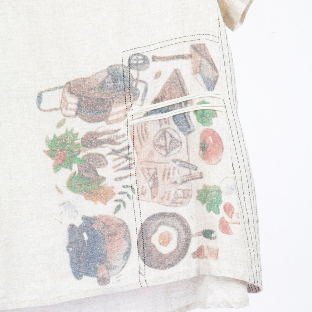 Epicurean Print Casual Tee