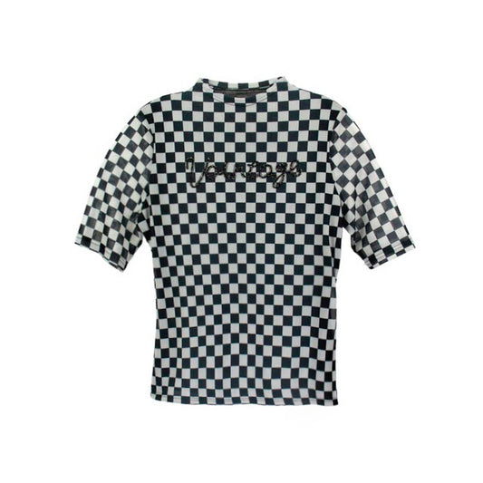 Checkered Charm Top