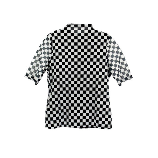 Checkered Charm Top