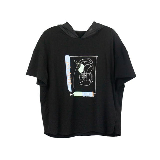 Abstract Line Art Hoodie
