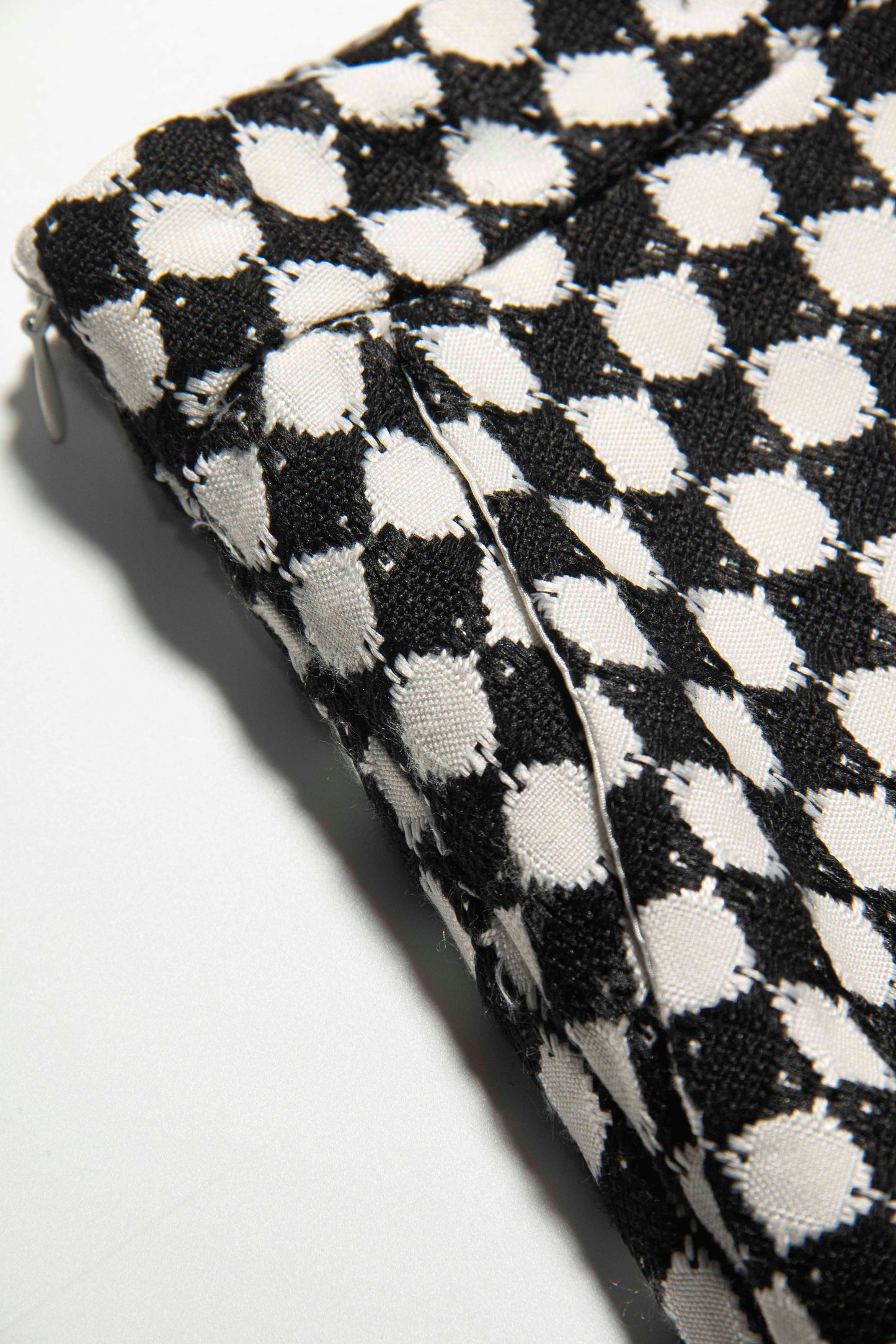 Monochrome Mosaic Mini Skirt