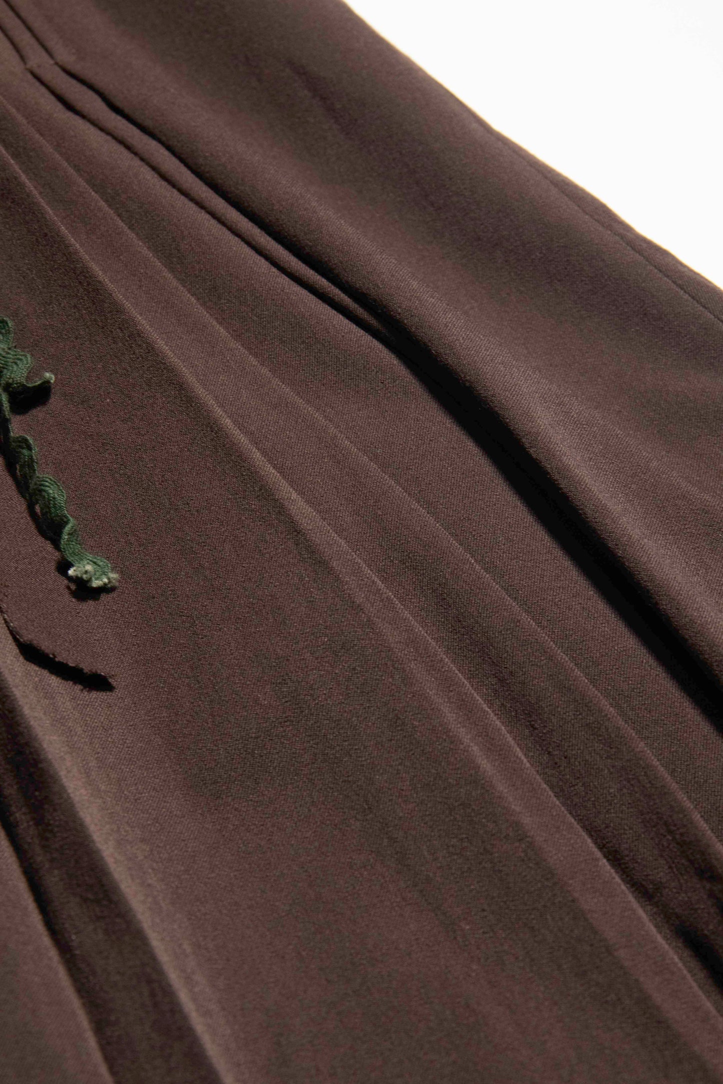 Rosette Ruffle Pleated Skirt