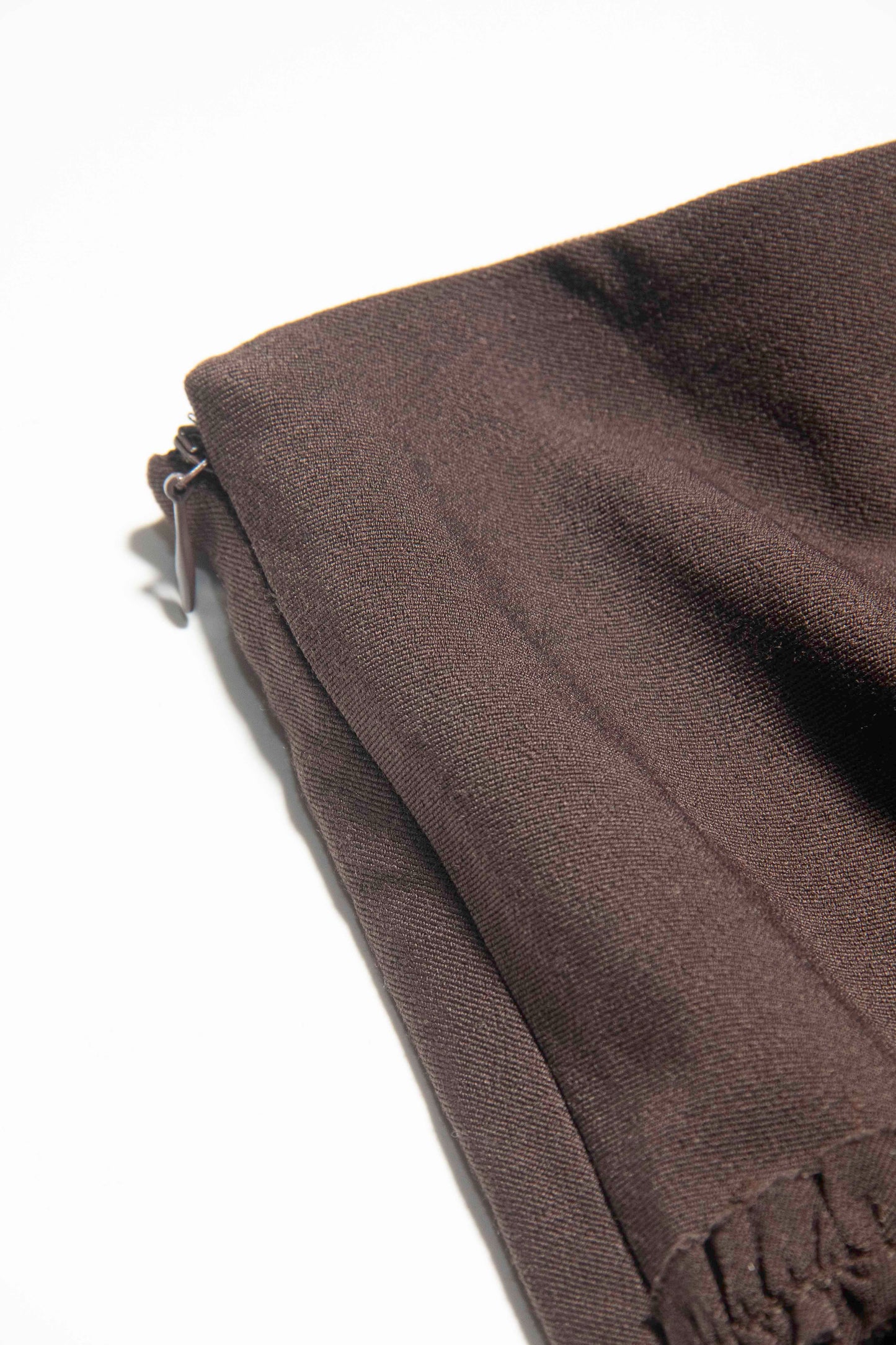 Rosette Ruffle Pleated Skirt