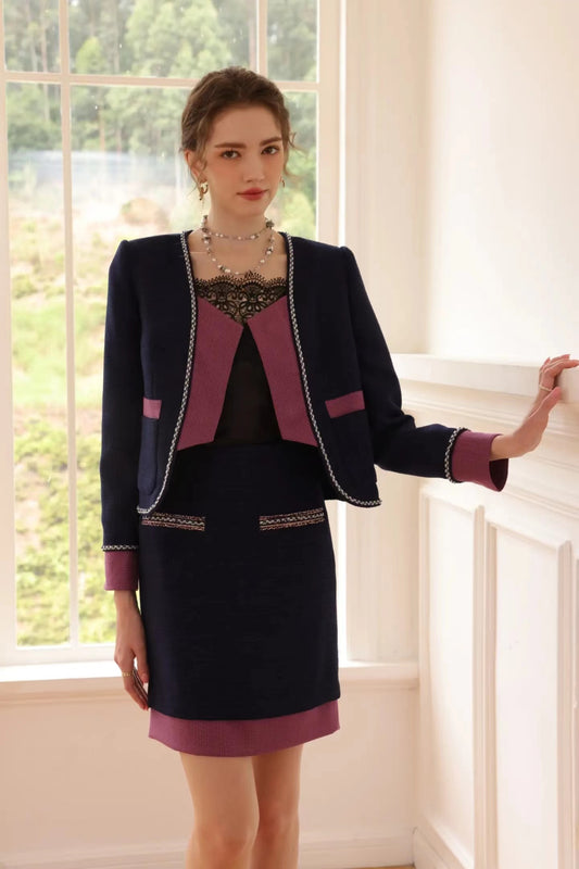 Midnight Accent Coat