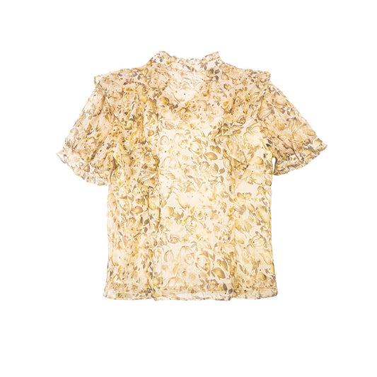 Golden Blossom Blouse