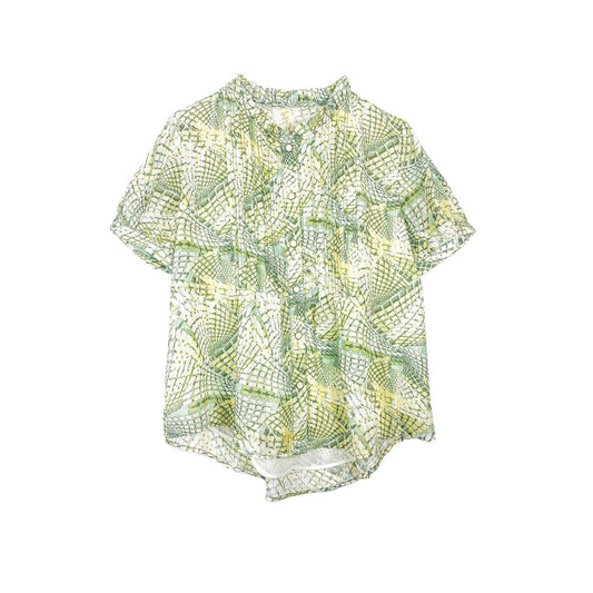 Mosaic Meadow Blouse