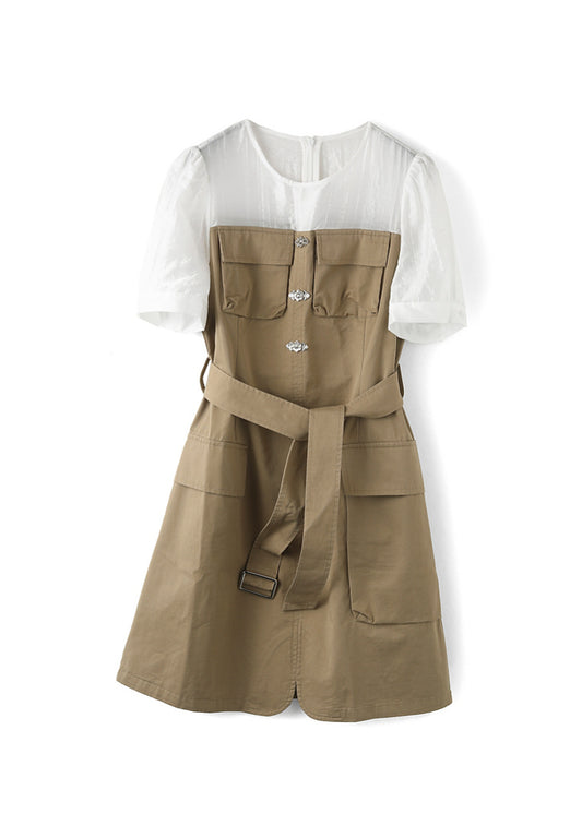 Utility Chic Cargo Dress